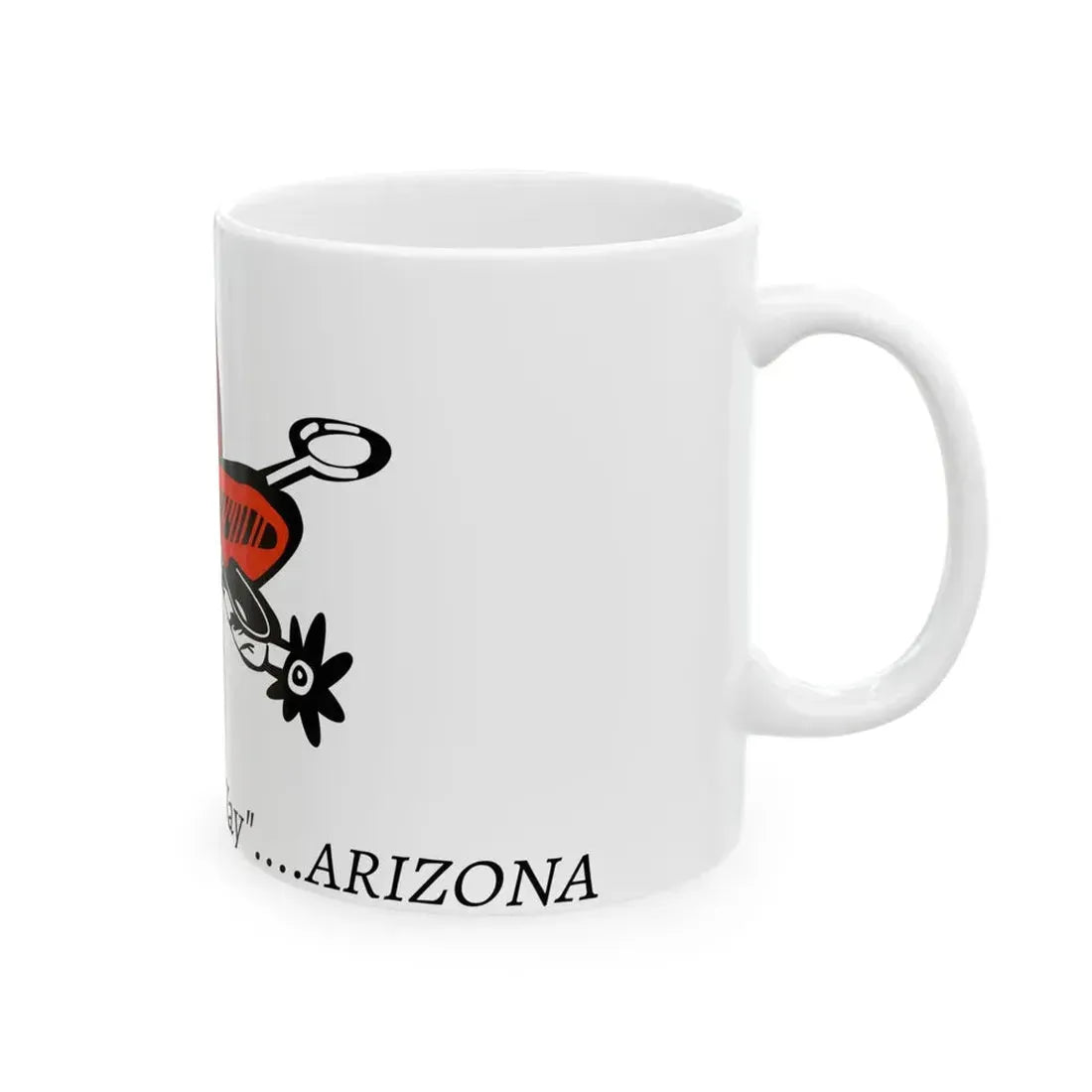 Flag of Wickenburg Arizona 2010-2022 (United States) White Coffee Mug - Go Mug Yourself