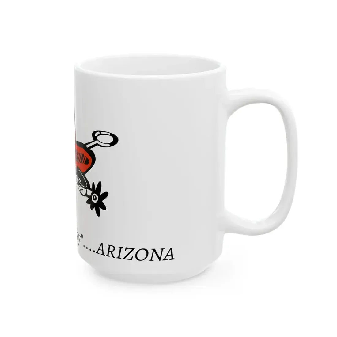 Flag of Wickenburg Arizona 2010-2022 (United States) White Coffee Mug - Go Mug Yourself