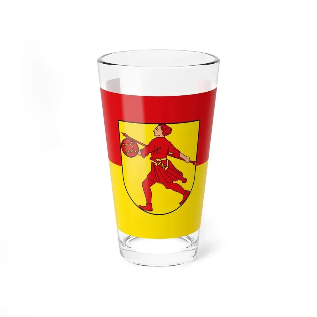 Flag of Wilhelmshaven Germany - Pint Glass 16oz 16oz - Go Mug Yourself