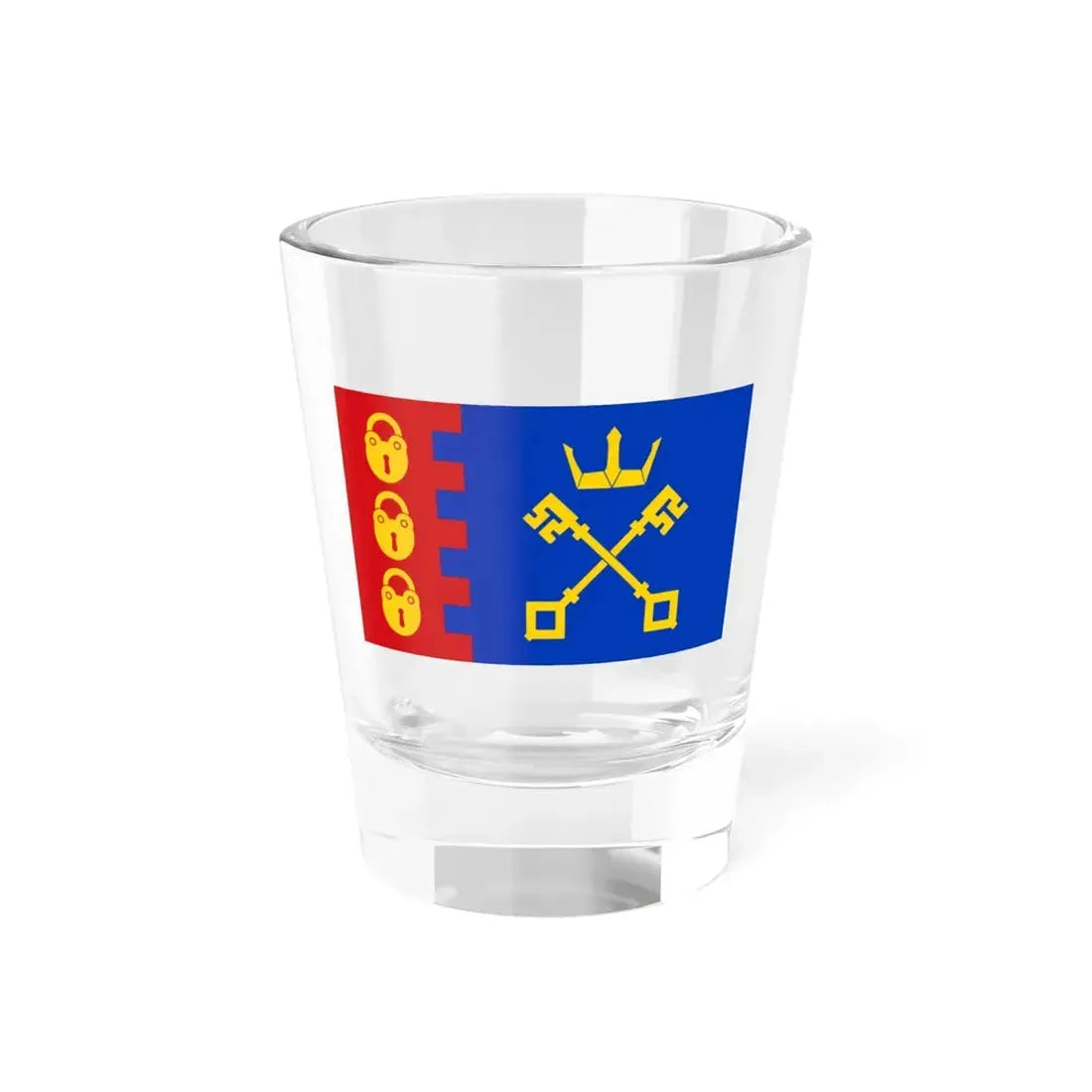 Flag of Willenhall UK - Shot Glass 1.5oz 1.5oz - Go Mug Yourself
