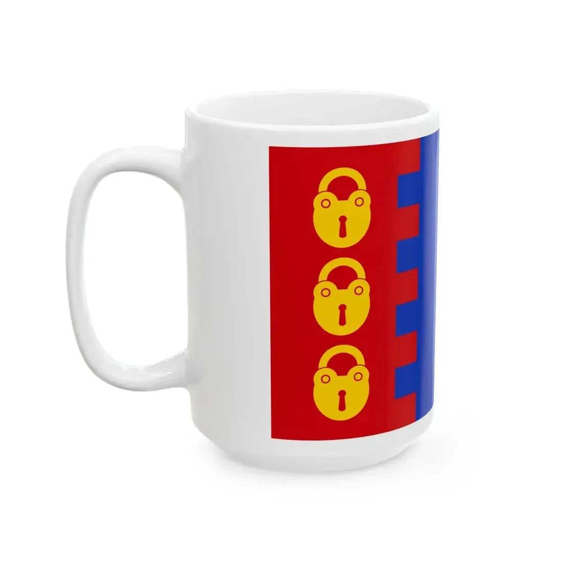 Flag of Willenhall UK - White Coffee Mug - Go Mug Yourself
