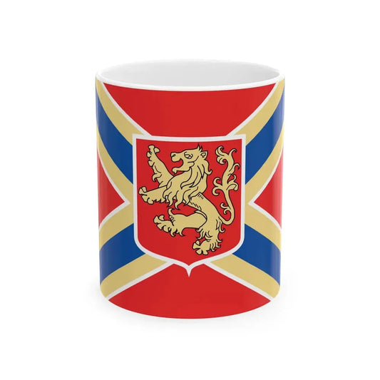 Flag of Winchester Virginia USA (United States) White Coffee Mug 11oz - Go Mug Yourself