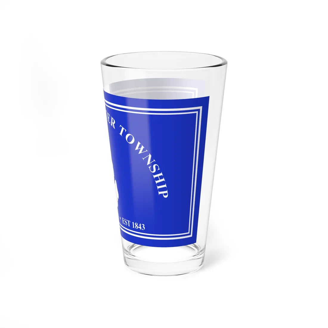 Flag of Windsor Charter Township Michigan (United States) Pint Glass 16oz - Go Mug Yourself