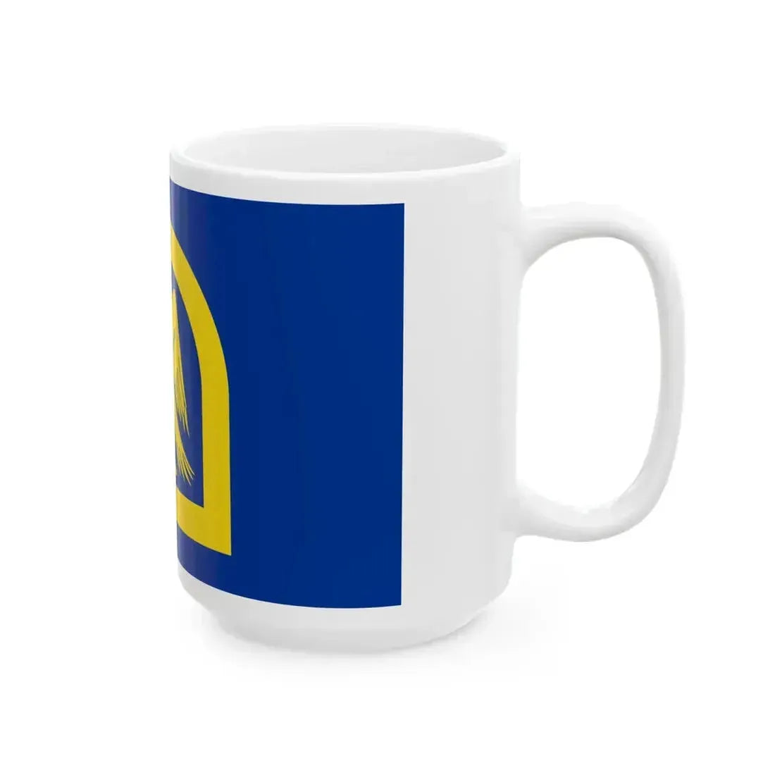 Flag of Wing UK - White Coffee Mug - Go Mug Yourself
