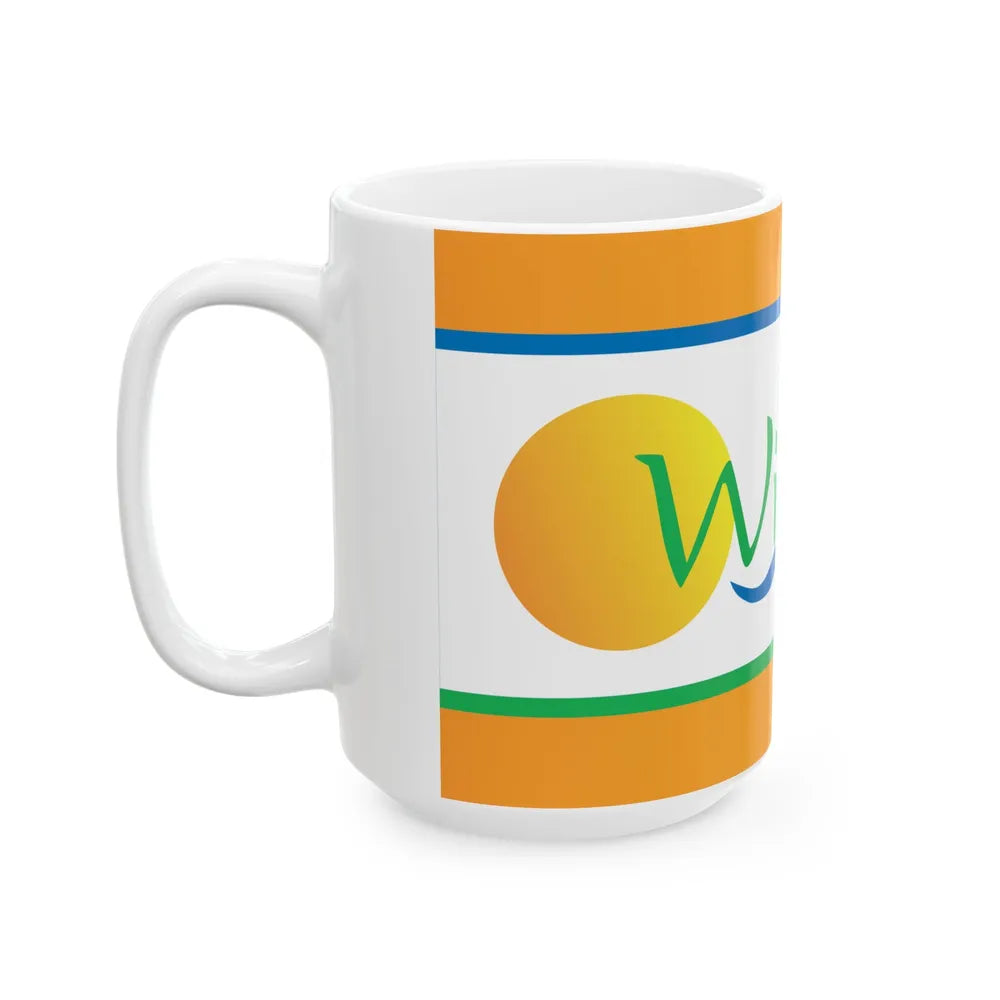 Flag of Winsted Minnesota (United States) White Coffee Mug - Go Mug Yourself