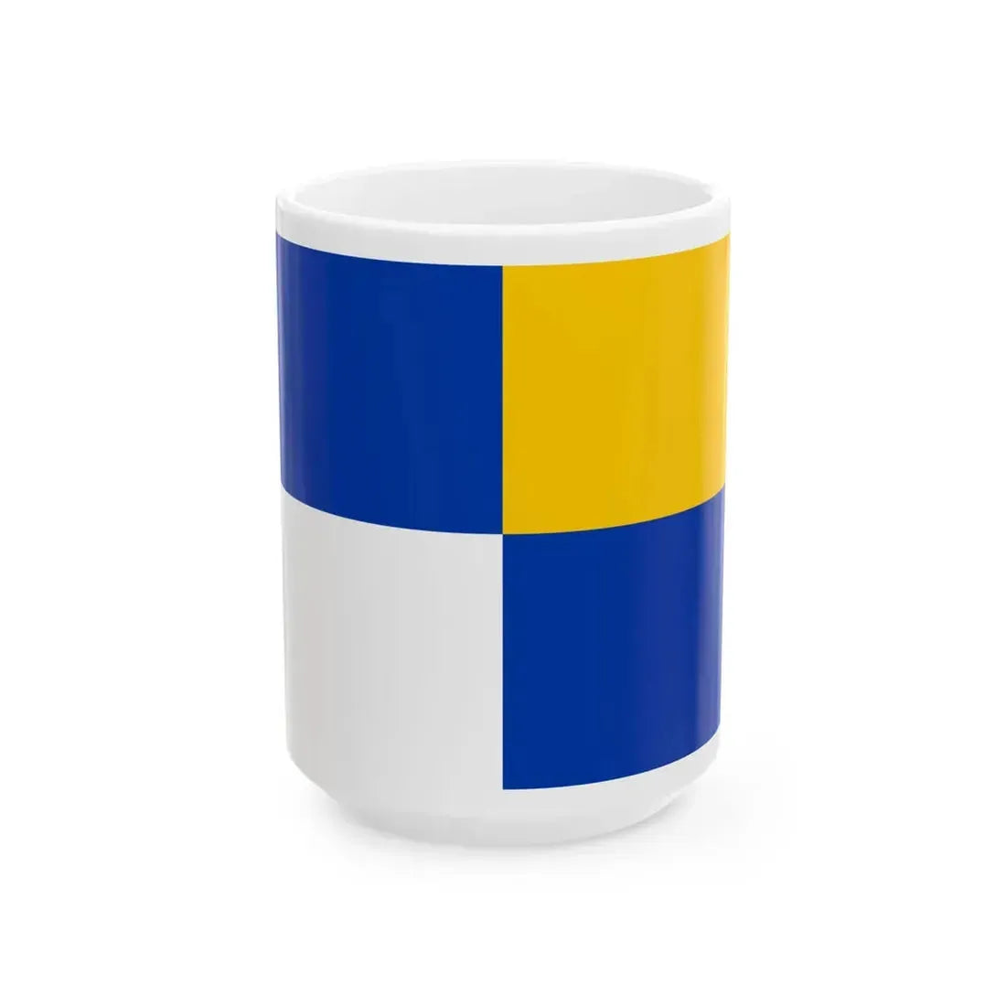 Flag of Winterswijk (Netherlands) White Coffee Mug 15oz - Go Mug Yourself