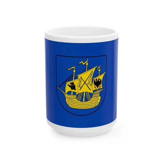 Flag of Wittmund Germany - White Coffee Mug 15oz - Go Mug Yourself