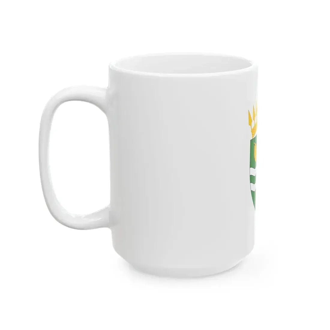Flag of Woleu-Ntem Province Gabon (Gabon) White Coffee Mug - Go Mug Yourself
