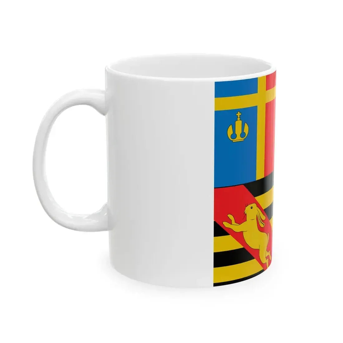 Flag of Wolfgang Haas (Liechtenstein) White Coffee Mug - Go Mug Yourself
