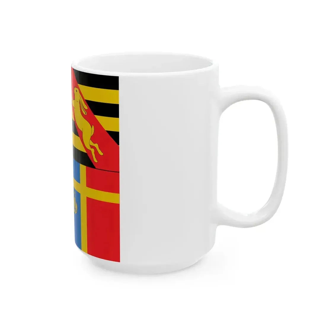 Flag of Wolfgang Haas (Liechtenstein) White Coffee Mug - Go Mug Yourself