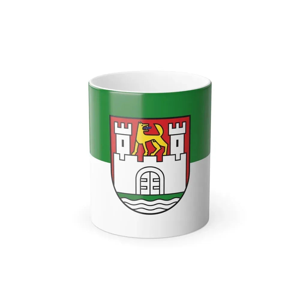 Flag of Wolfsburg Germany - Color Changing Coffee Mug 11oz - Go Mug Yourself