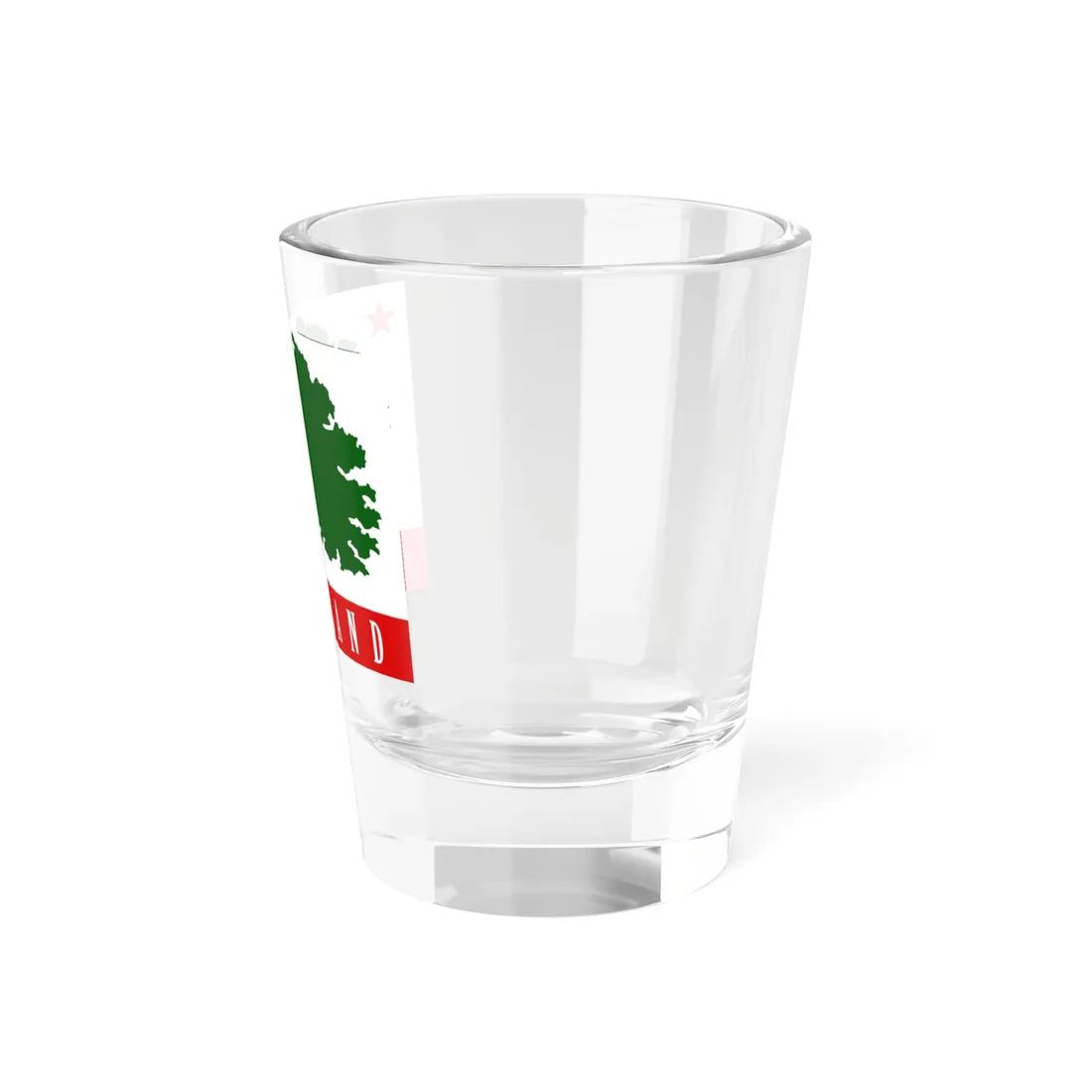 Flag of Woodland California (United States) Shot Glass 1.5oz - Go Mug Yourself