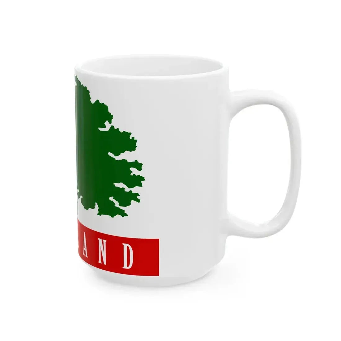 Flag of Woodland California (United States) White Coffee Mug - Go Mug Yourself