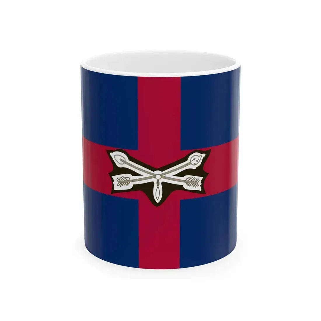 Flag of Worcester County Maryland (United States) White Coffee Mug 11oz - Go Mug Yourself