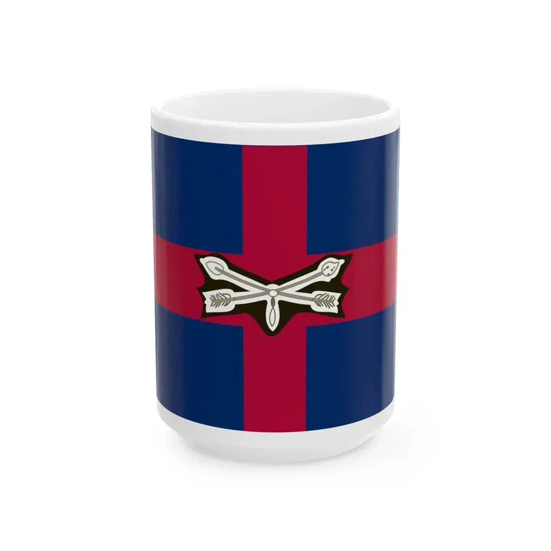 Flag of Worcester County Maryland (United States) White Coffee Mug 15oz - Go Mug Yourself
