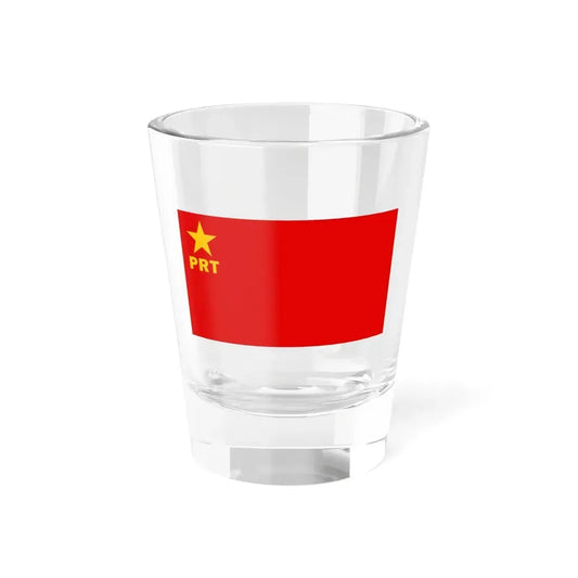 Flag of Workers' Revolutionary Party PRT - Shot Glass 1.5oz 1.5oz - Go Mug Yourself