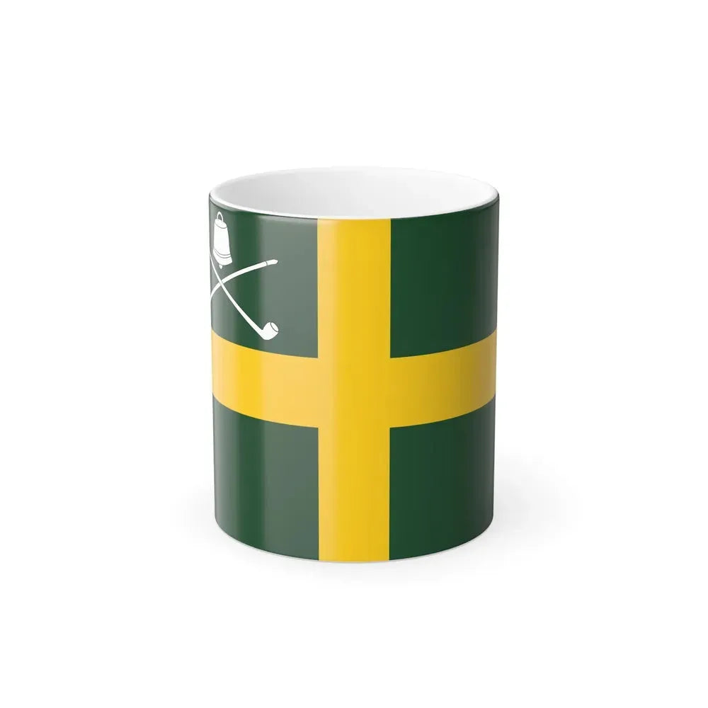 Flag of Wreay UK - Color Changing Coffee Mug 11oz - Go Mug Yourself