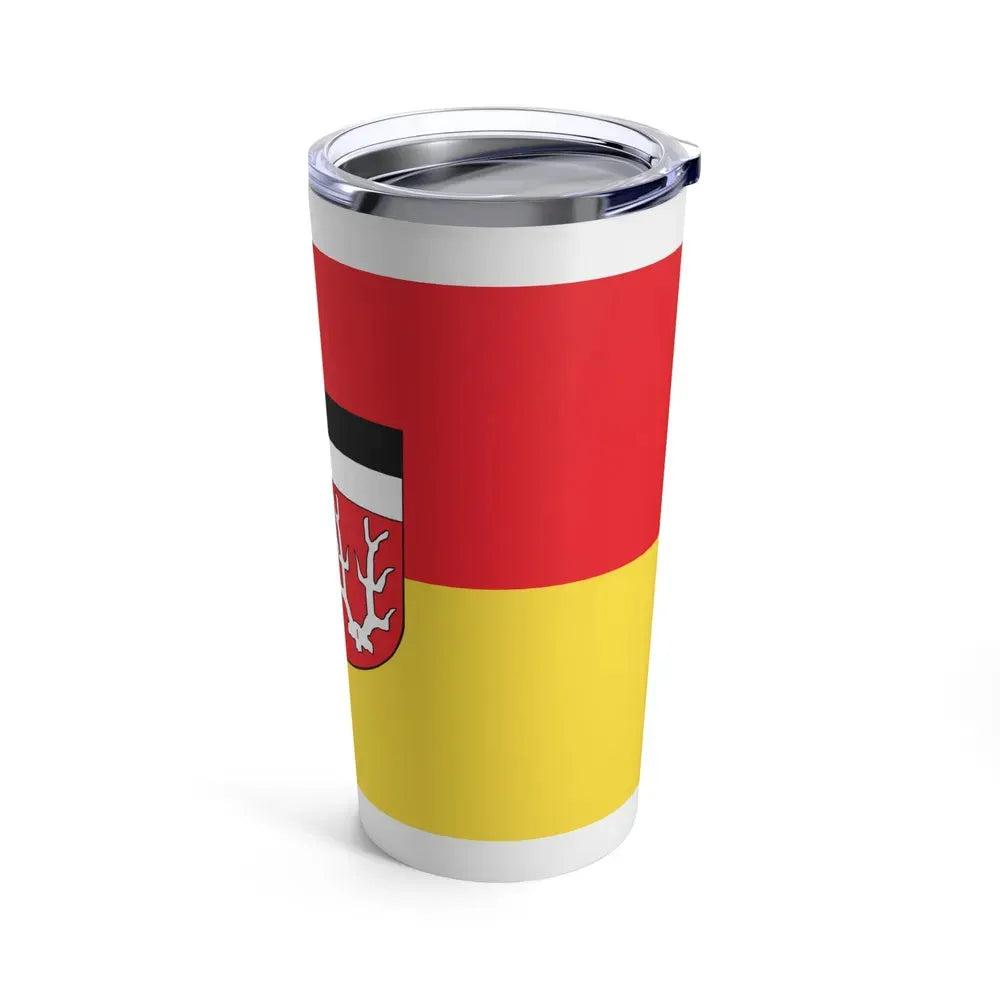 Flag of Wunsiedel Germany - Tumbler 20oz - Go Mug Yourself