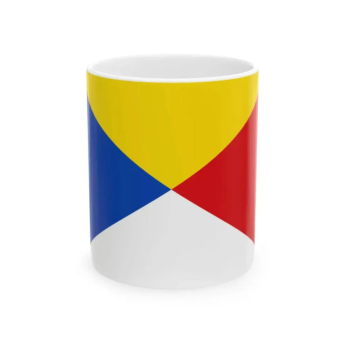 Flag of Wuustwezel (Belgium) White Coffee Mug 11oz - Go Mug Yourself