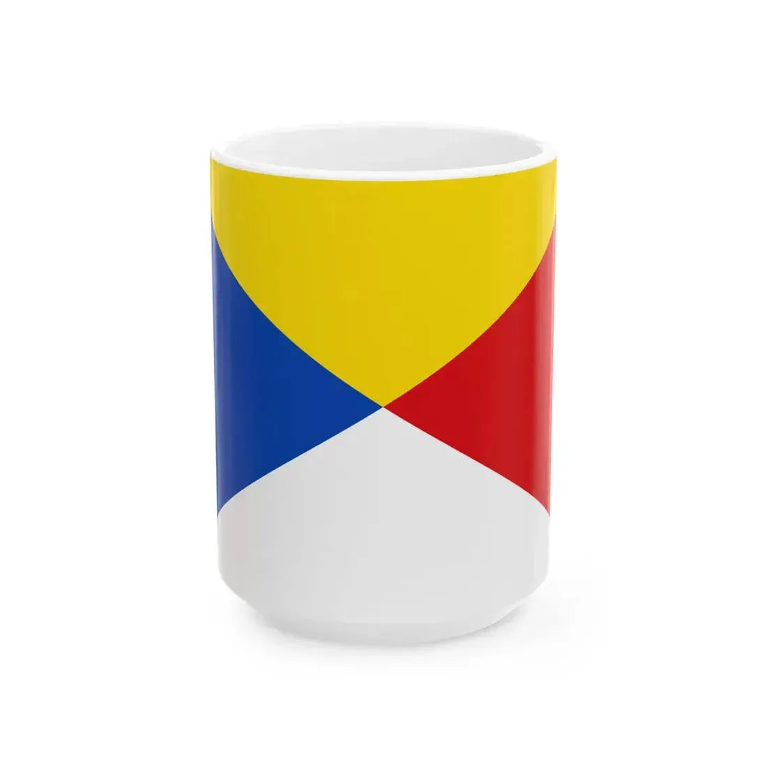Flag of Wuustwezel (Belgium) White Coffee Mug 15oz - Go Mug Yourself