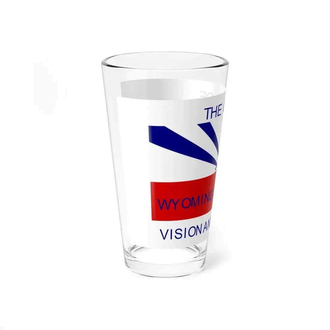 Flag of Wyoming Michigan (United States) Pint Glass 16oz - Go Mug Yourself