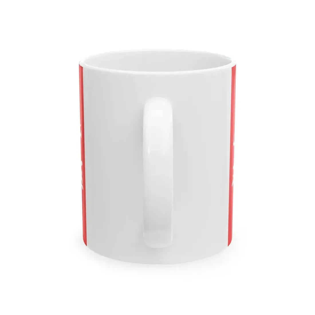 Flag of Xinjiang in the National Games of China (China) White Coffee Mug - Go Mug Yourself