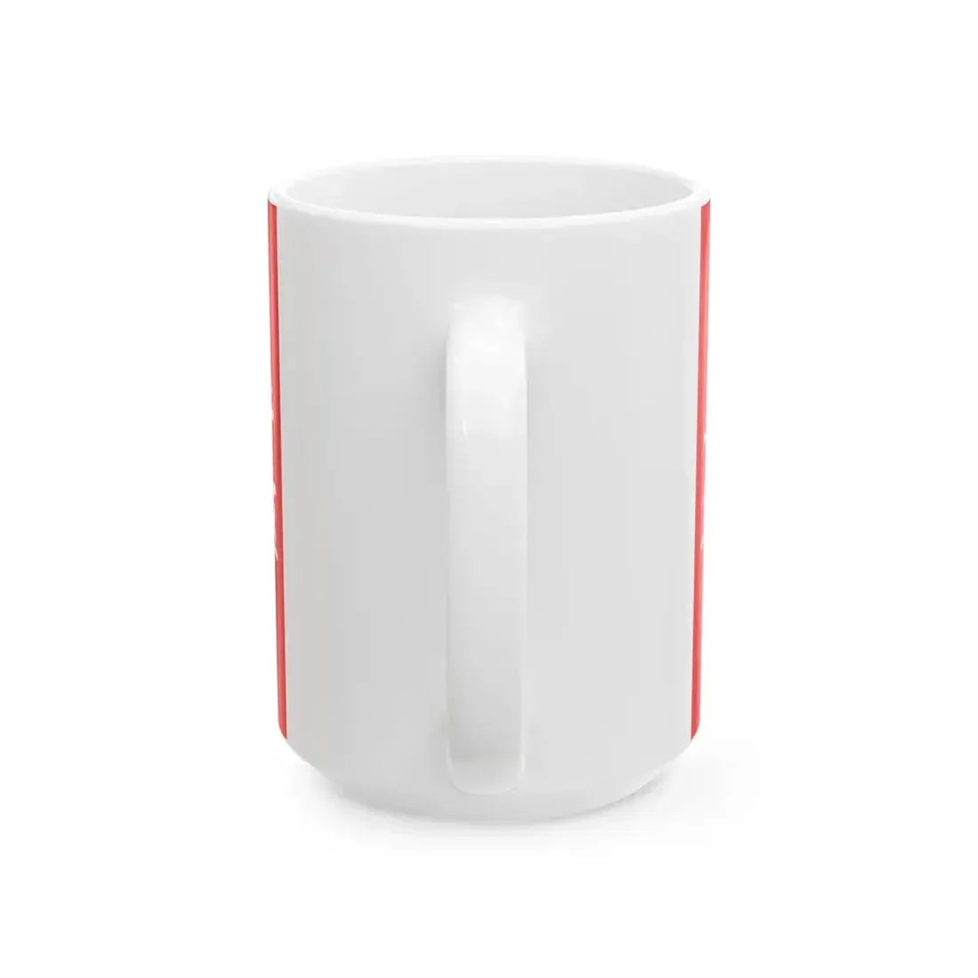 Flag of Xinjiang in the National Games of China (China) White Coffee Mug - Go Mug Yourself