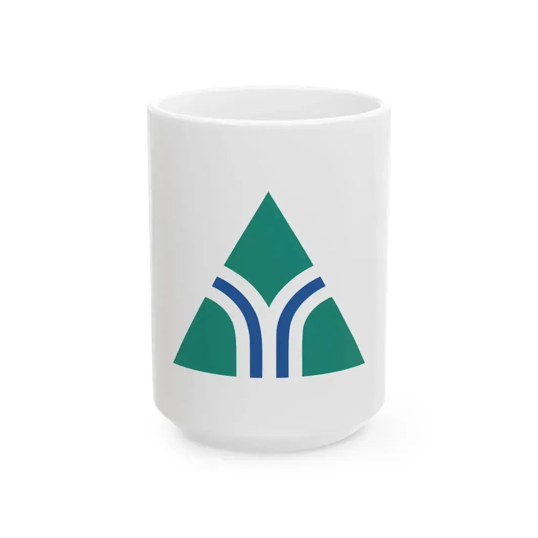 Flag of Yabu Hyogo (Japan) White Coffee Mug 15oz - Go Mug Yourself
