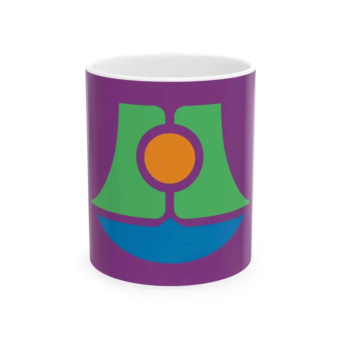 Flag of Yaese Okinawa (Japan) White Coffee Mug 11oz - Go Mug Yourself
