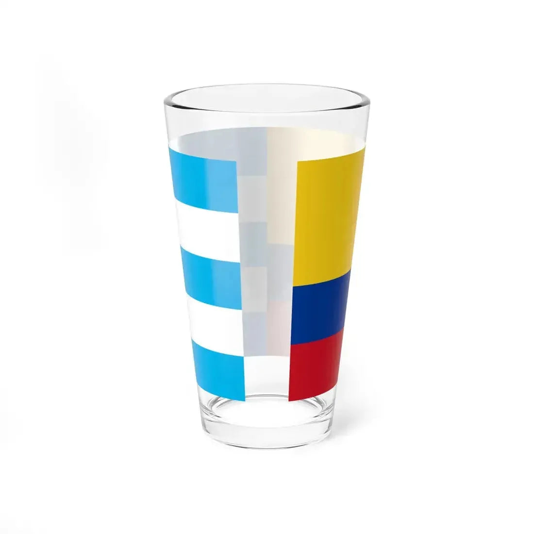 Flag of Yaguachi (Ecuador) Pint Glass 16oz - Go Mug Yourself