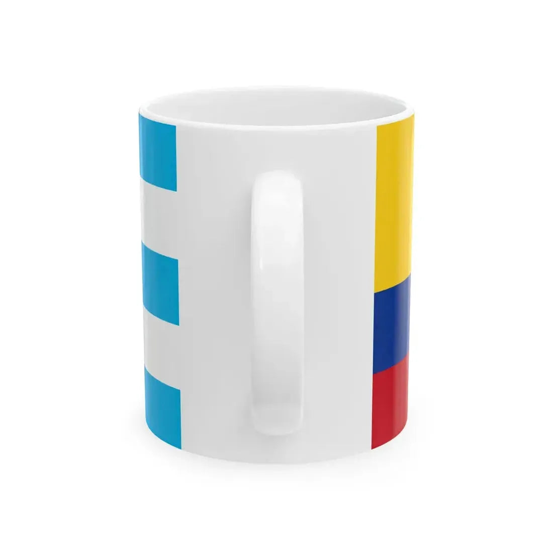 Flag of Yaguachi (Ecuador) White Coffee Mug - Go Mug Yourself