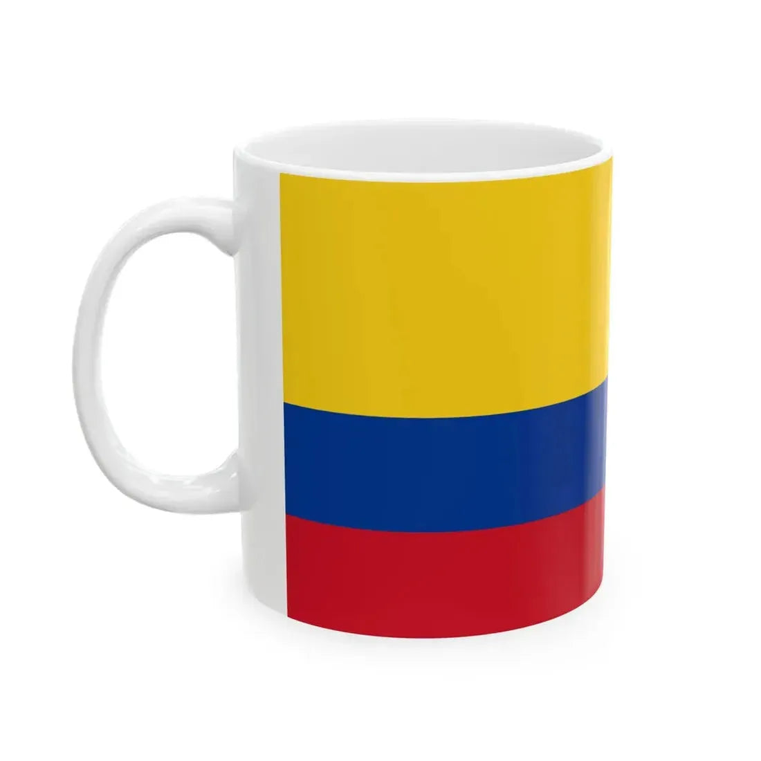 Flag of Yaguachi (Ecuador) White Coffee Mug - Go Mug Yourself