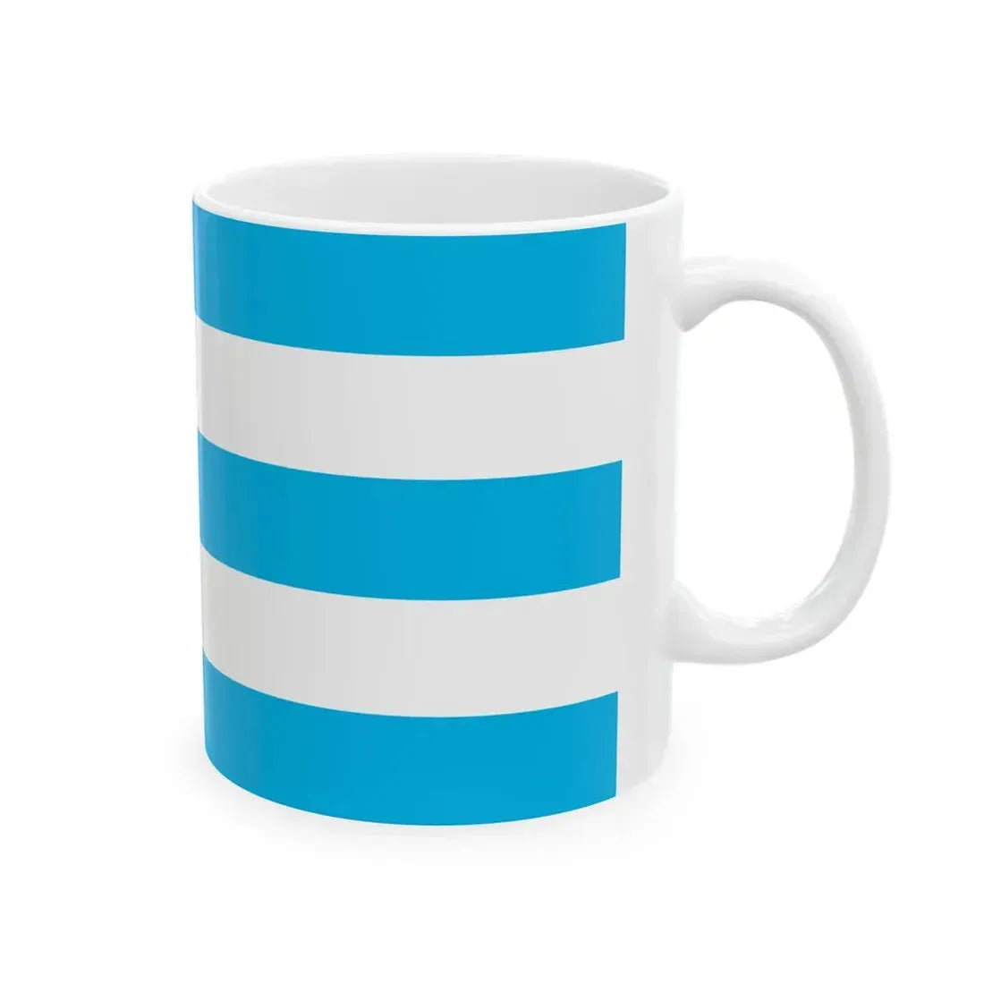 Flag of Yaguachi (Ecuador) White Coffee Mug - Go Mug Yourself