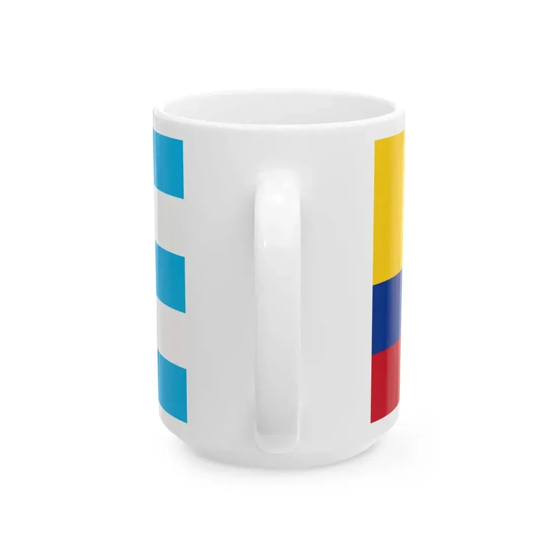 Flag of Yaguachi (Ecuador) White Coffee Mug - Go Mug Yourself