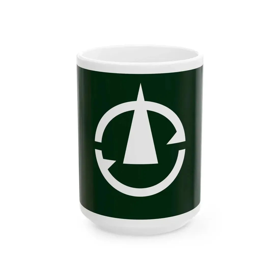 Flag of Yahiko Niigata (Japan) White Coffee Mug 15oz - Go Mug Yourself