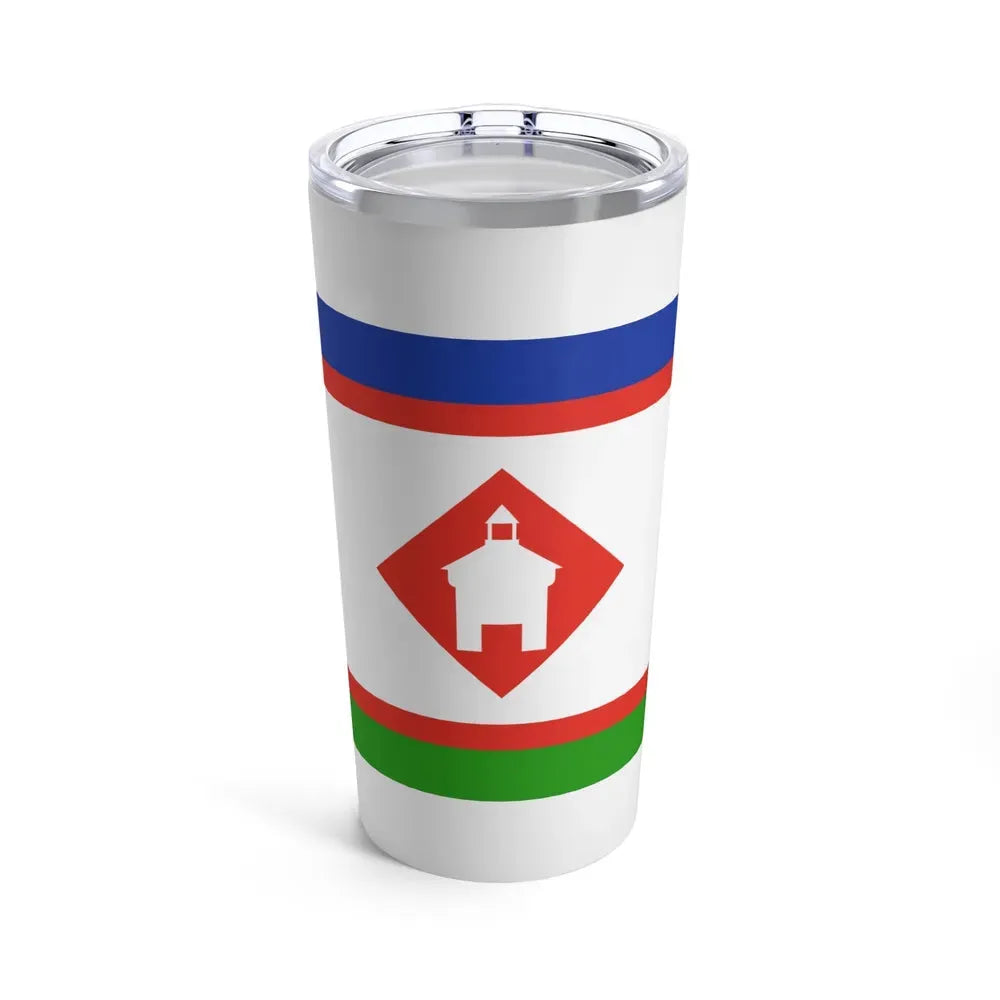 Flag of Yakutsk Russia - Tumbler 20oz 20oz - Go Mug Yourself