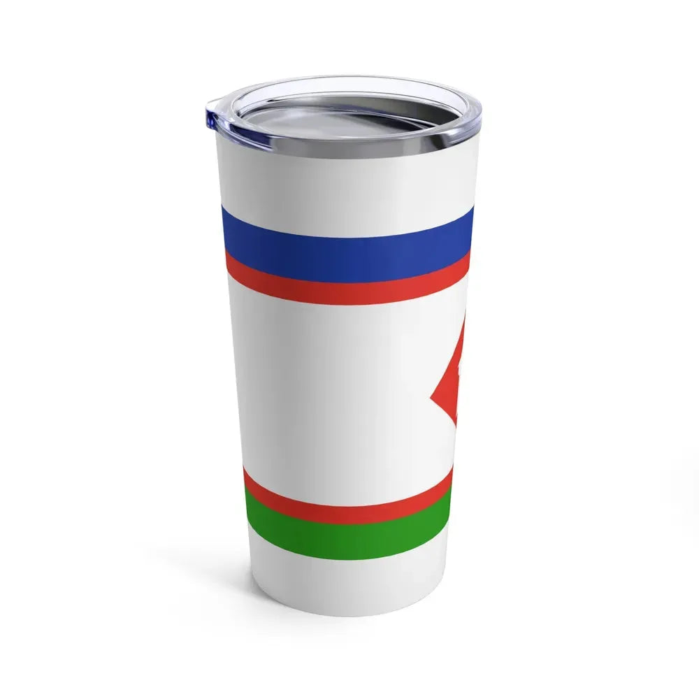 Flag of Yakutsk Russia - Tumbler 20oz - Go Mug Yourself