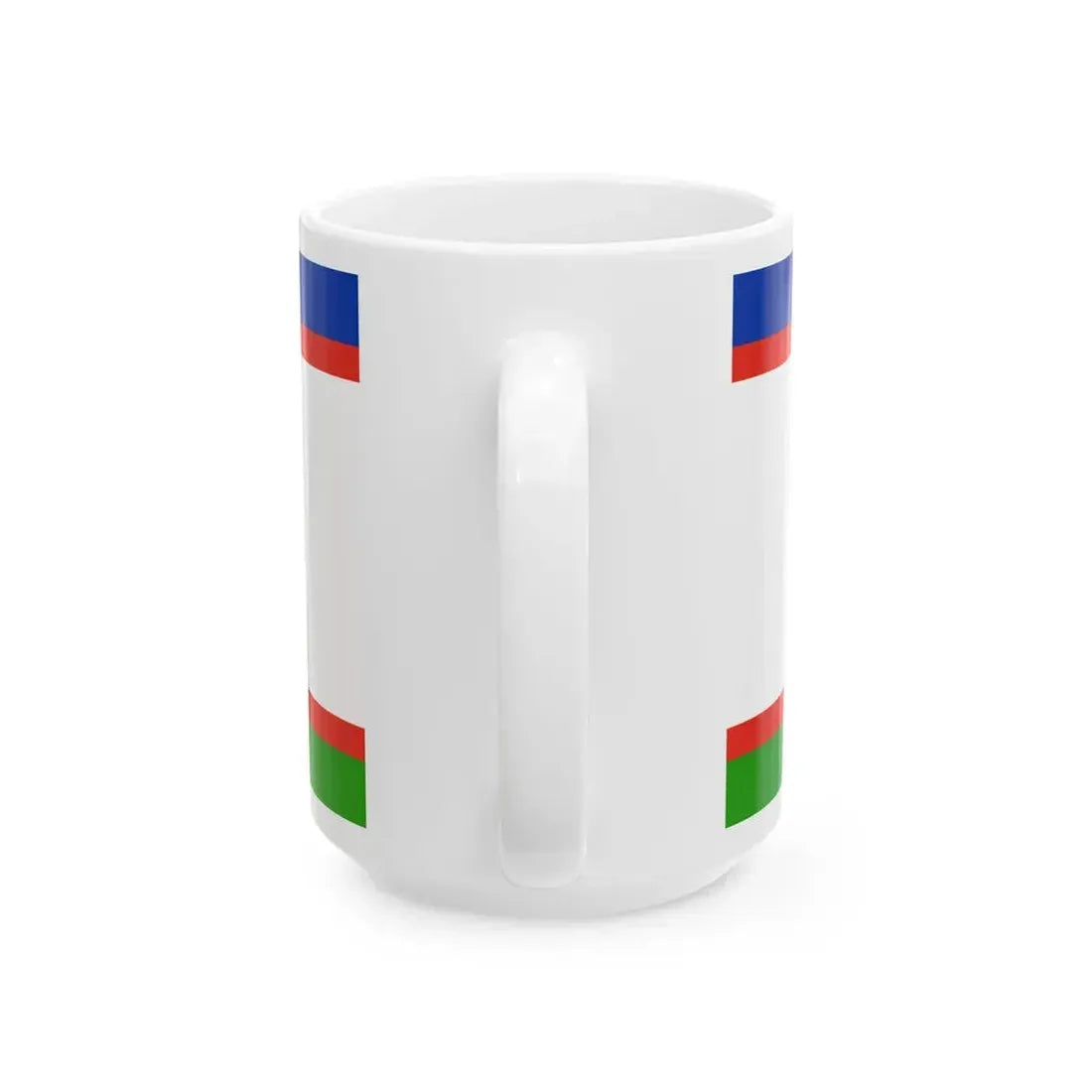 Flag of Yakutsk Russia - White Coffee Mug - Go Mug Yourself