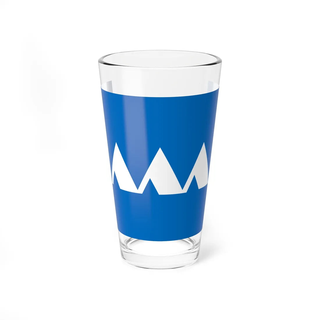 Flag of Yamagata Prefecture Japan - Pint Glass 16oz 16oz - Go Mug Yourself
