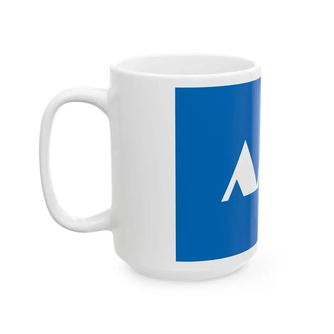 Flag of Yamagata Prefecture (Japan) White Coffee Mug - Go Mug Yourself