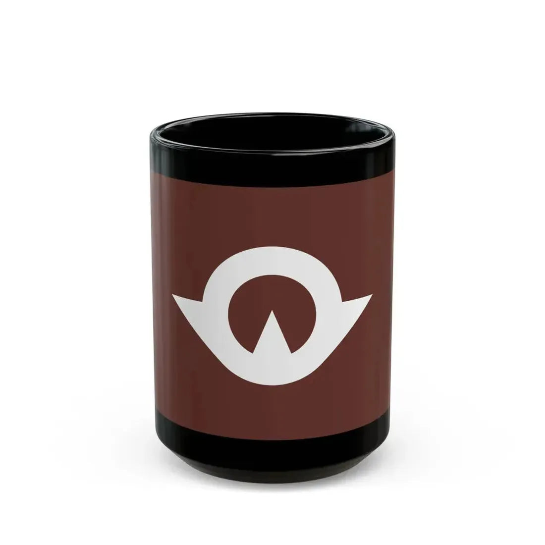 Flag of Yamaguchi Prefecture Japan - Black Coffee Mug 15oz - Go Mug Yourself