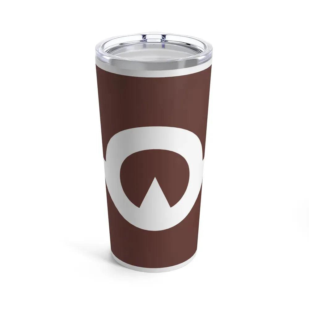 Flag of Yamaguchi Prefecture Japan - Tumbler 20oz 20oz - Go Mug Yourself