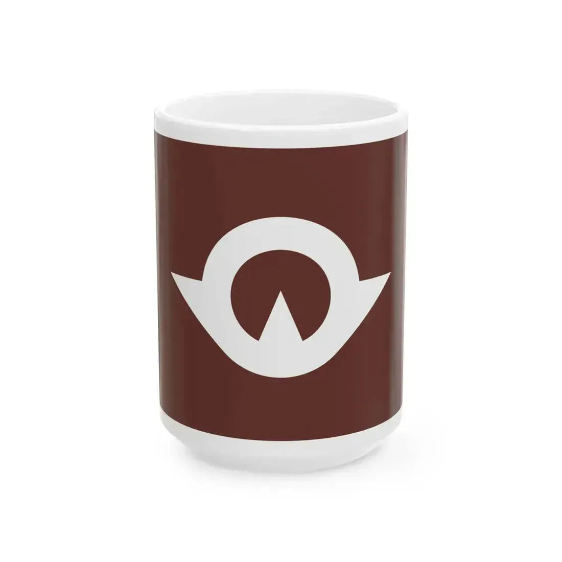 Flag of Yamaguchi Prefecture Japan - White Coffee Mug 15oz - Go Mug Yourself
