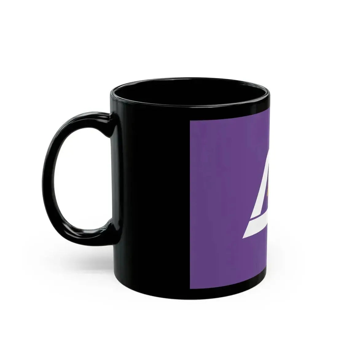 Flag of Yamanashi Prefecture Japan - Black Coffee Mug - Go Mug Yourself