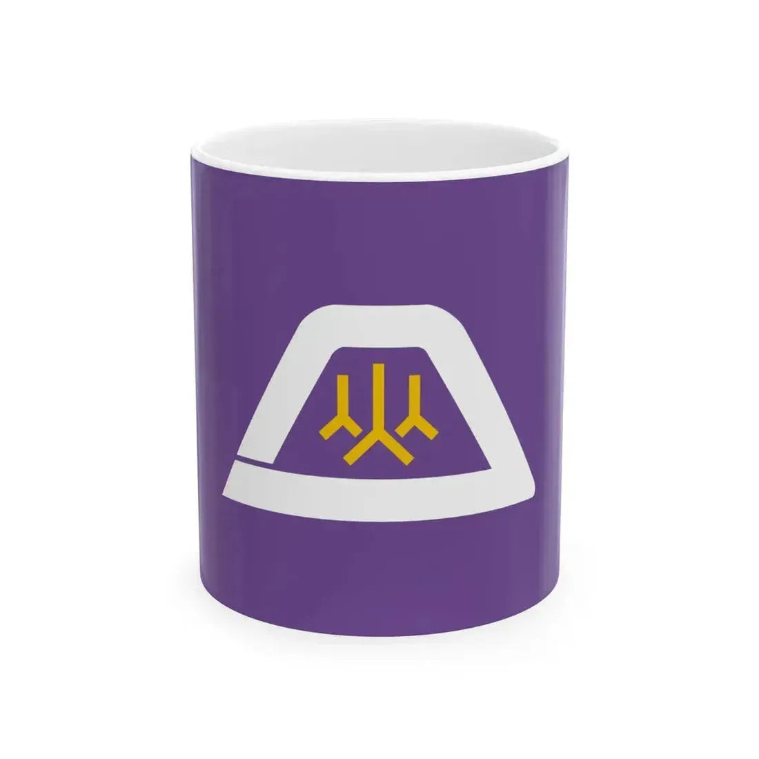 Flag of Yamanashi Prefecture Japan - White Coffee Mug 11oz - Go Mug Yourself
