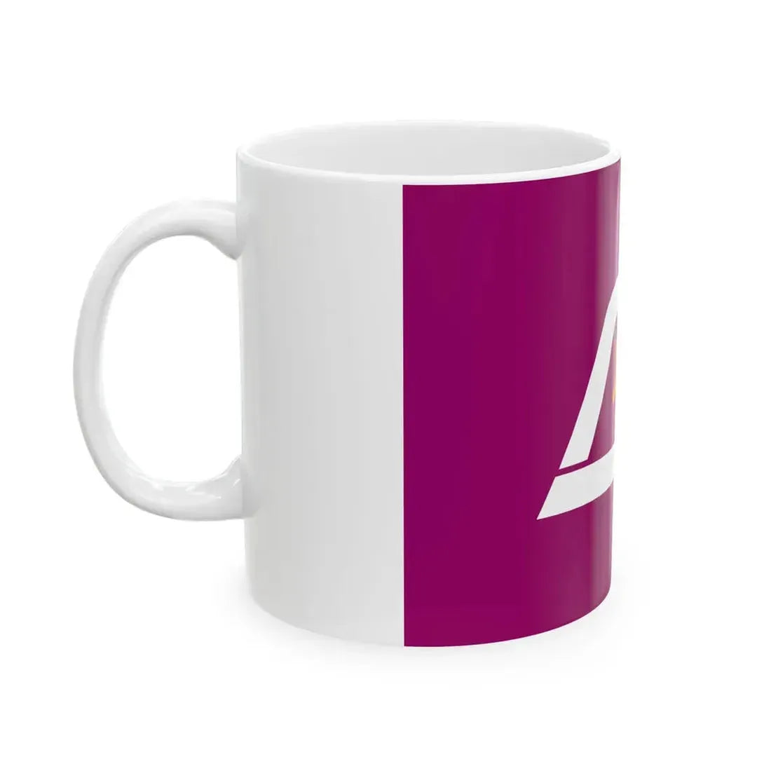 Flag of Yamanashi Prefecture (Japan) White Coffee Mug - Go Mug Yourself
