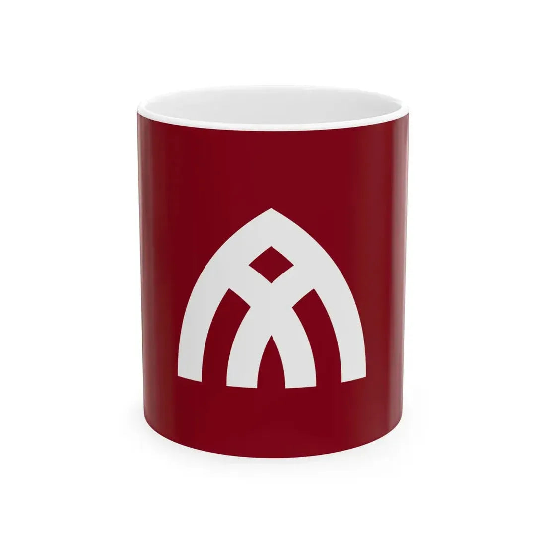 Flag of Yamatotakada Nara (Japan) White Coffee Mug 11oz - Go Mug Yourself
