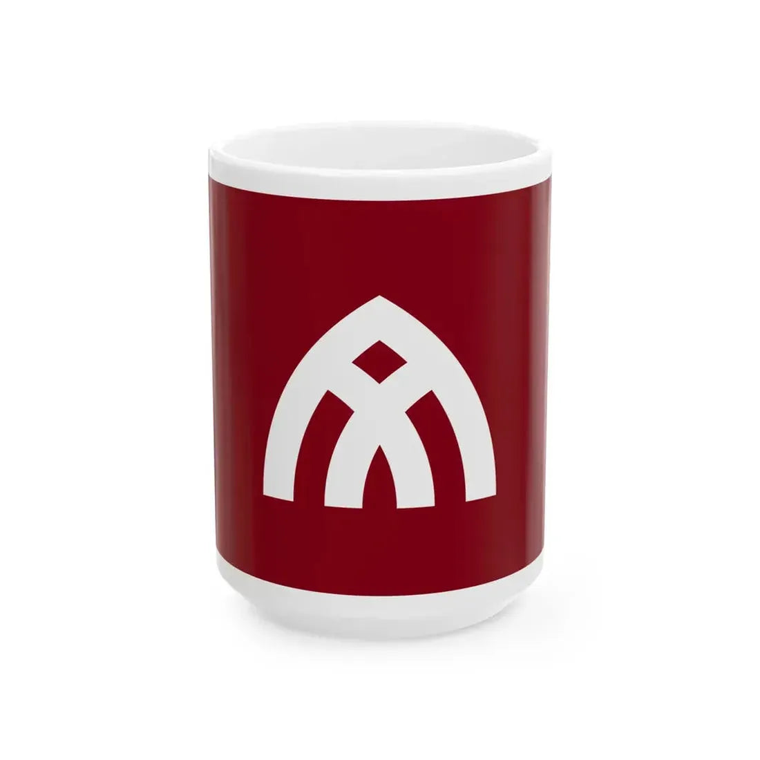 Flag of Yamatotakada Nara (Japan) White Coffee Mug 15oz - Go Mug Yourself