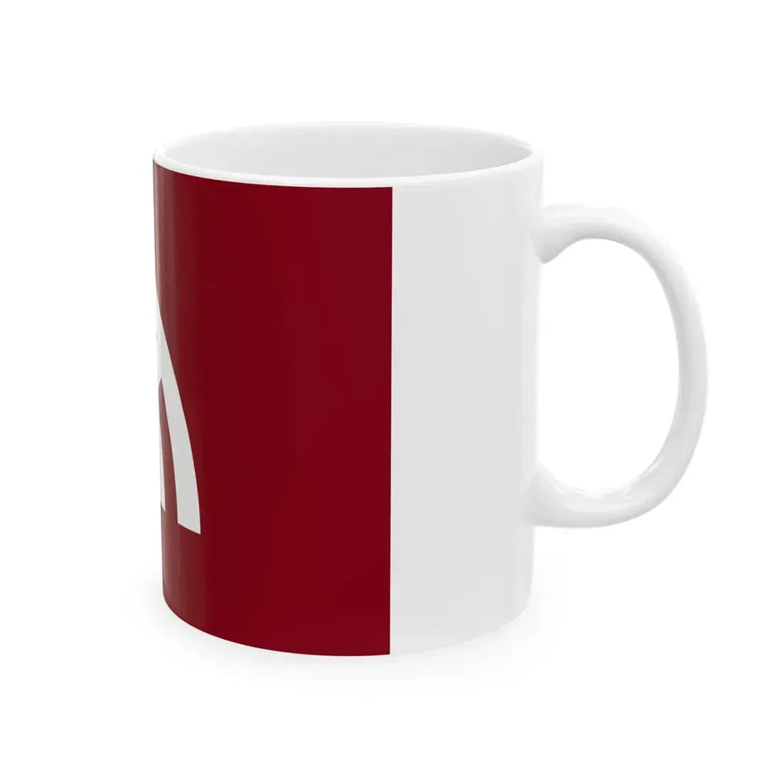 Flag of Yamatotakada Nara (Japan) White Coffee Mug - Go Mug Yourself