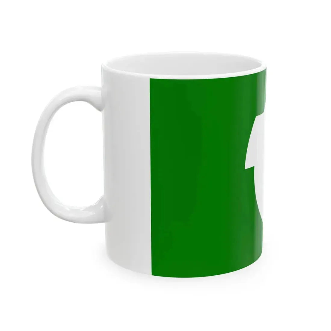 Flag of Yamatsuri Fukushima (Japan) White Coffee Mug - Go Mug Yourself
